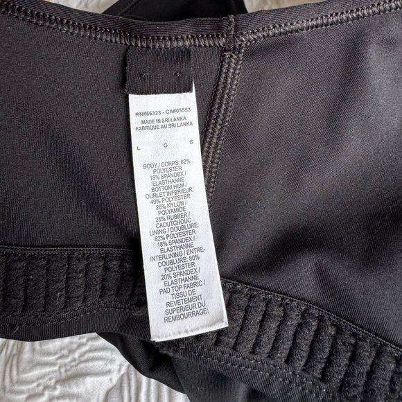 Nike Sport Women's High Support Bra Gym Running Top Size L - Picture 4 of 6